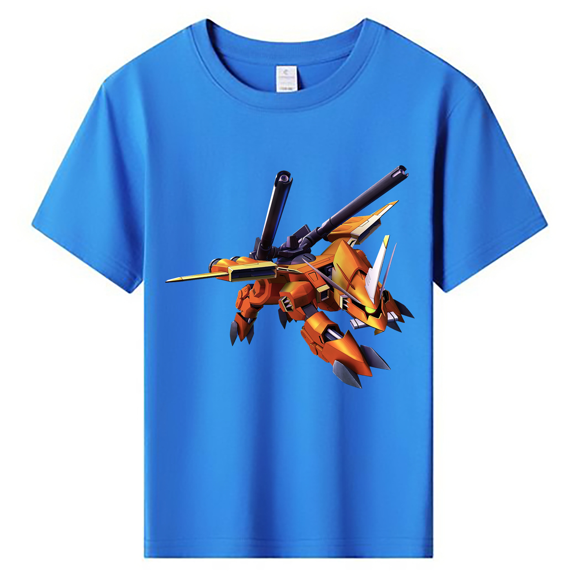 （画像用） 機動戦士ガンダム Mobile Suit Gundam 綿100％キッズTシャツ（フロントプリント）